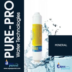 PURE-PRO MINERAL, Φίλτρα εμπλουτισμού νερού