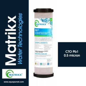 MATRIKX CTO PB1, Φίλτρα ενεργού άνθρακα